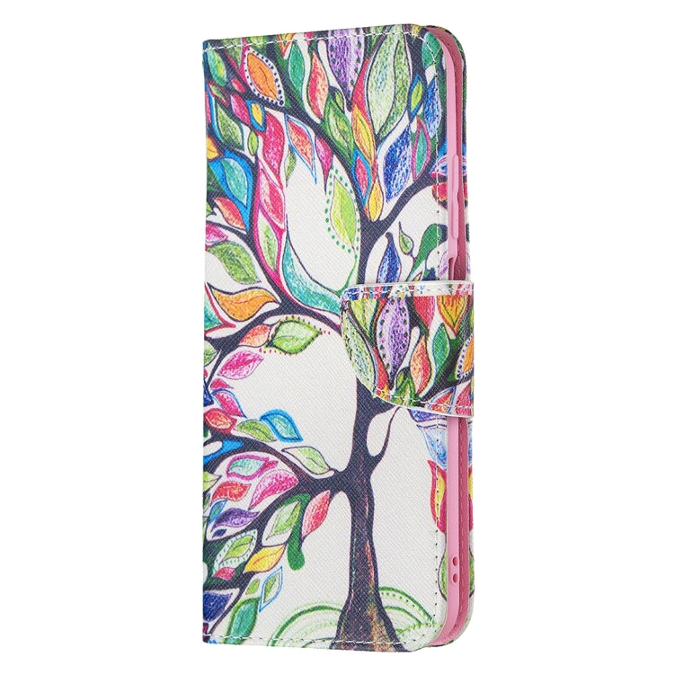 For Xiaomi Poco M3 Pro / Redmi Note 10 5G Colored Drawing Pattern Horizontal Flip Leather Case with Holder & Card Slots & Wallet