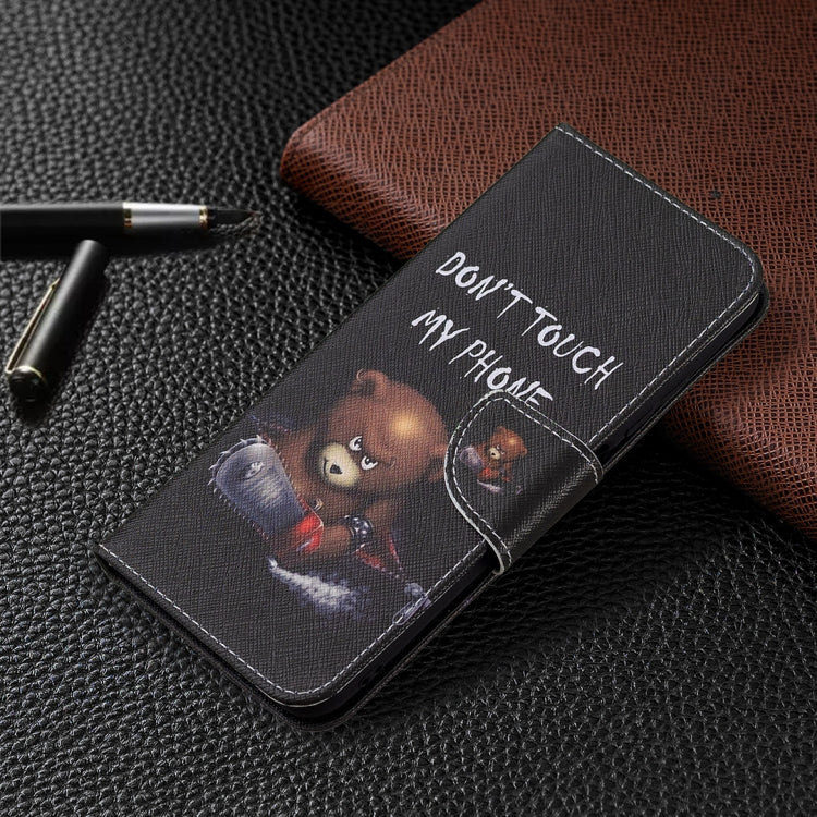 For Xiaomi Poco M3 Pro / Redmi Note 10 5G Colored Drawing Pattern Horizontal Flip Leather Case with Holder & Card Slots & Wallet