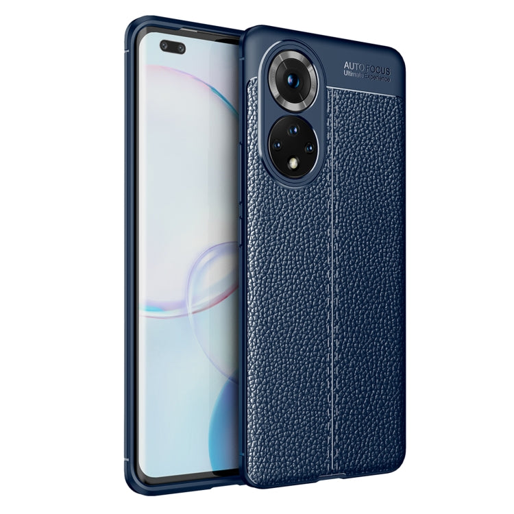 For Honor 50 Pro Litchi Texture TPU Shockproof Case