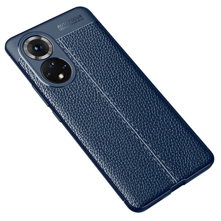 For Honor 50 Pro Litchi Texture TPU Shockproof Case