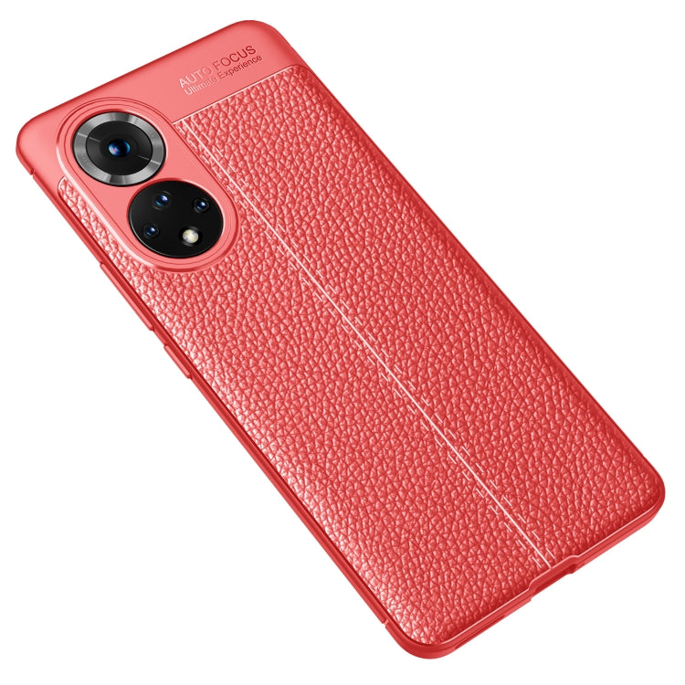 For Honor 50 Pro Litchi Texture TPU Shockproof Case