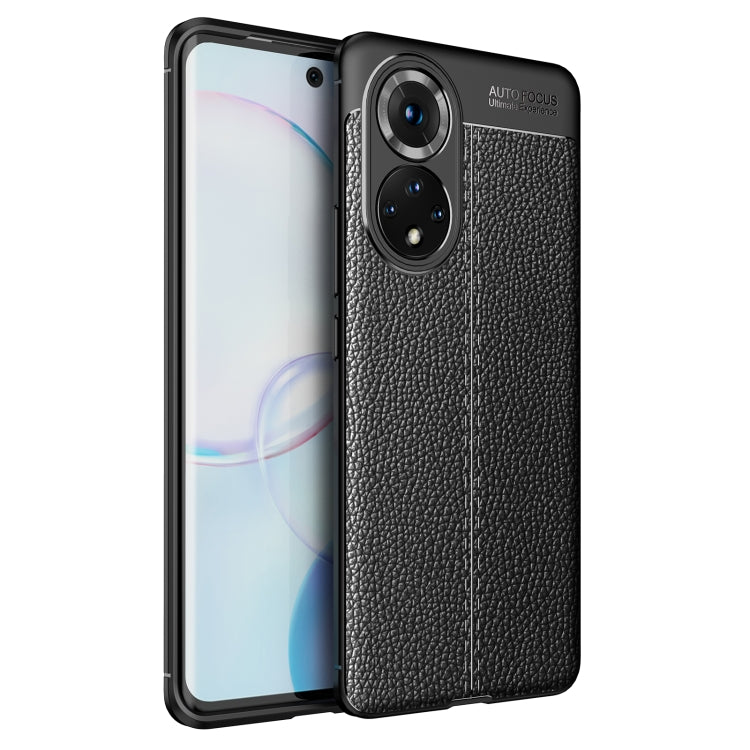 For Honor 50 Litchi Texture TPU Shockproof Case