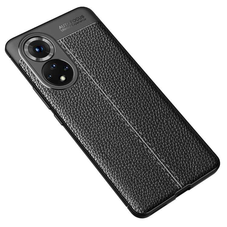 For Honor 50 Litchi Texture TPU Shockproof Case