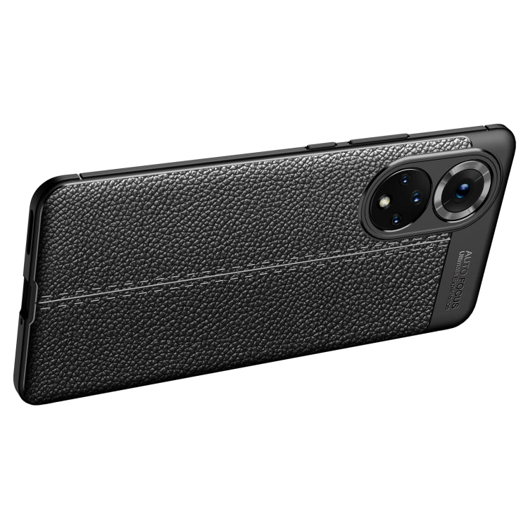 For Honor 50 Litchi Texture TPU Shockproof Case