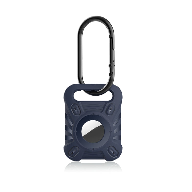 ET Series Anti-scratch Shockproof TPU Protective Cover Case with Carabiner For AirTag