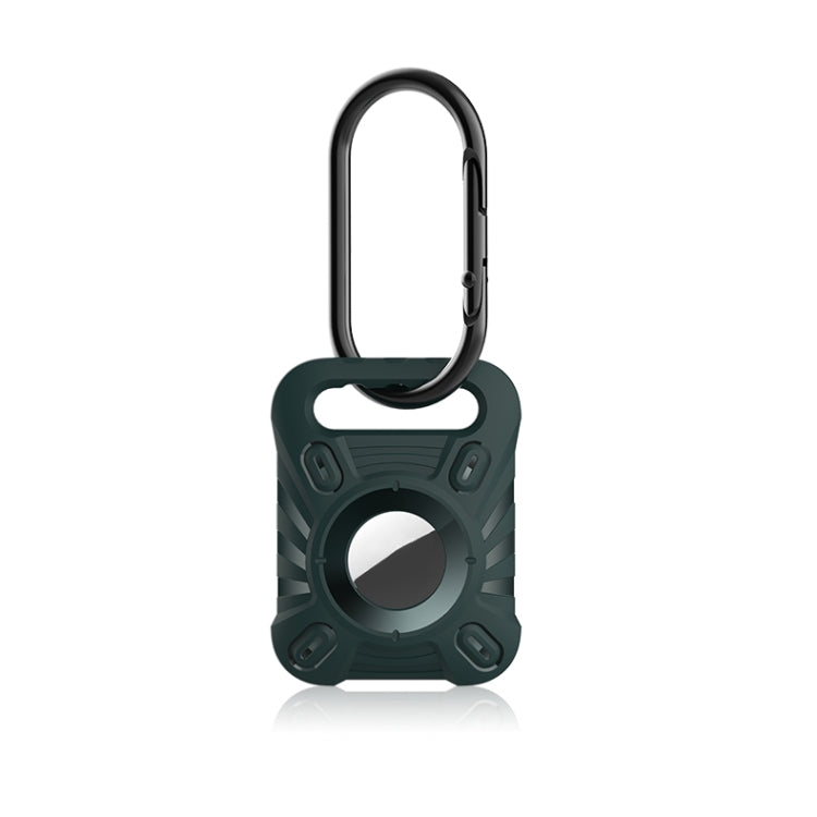 ET Series Anti-scratch Shockproof TPU Protective Cover Case with Carabiner For AirTag
