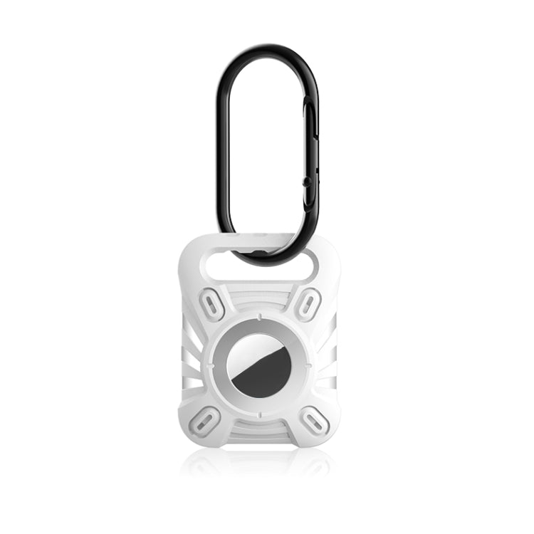 ET Series Anti-scratch Shockproof TPU Protective Cover Case with Carabiner For AirTag