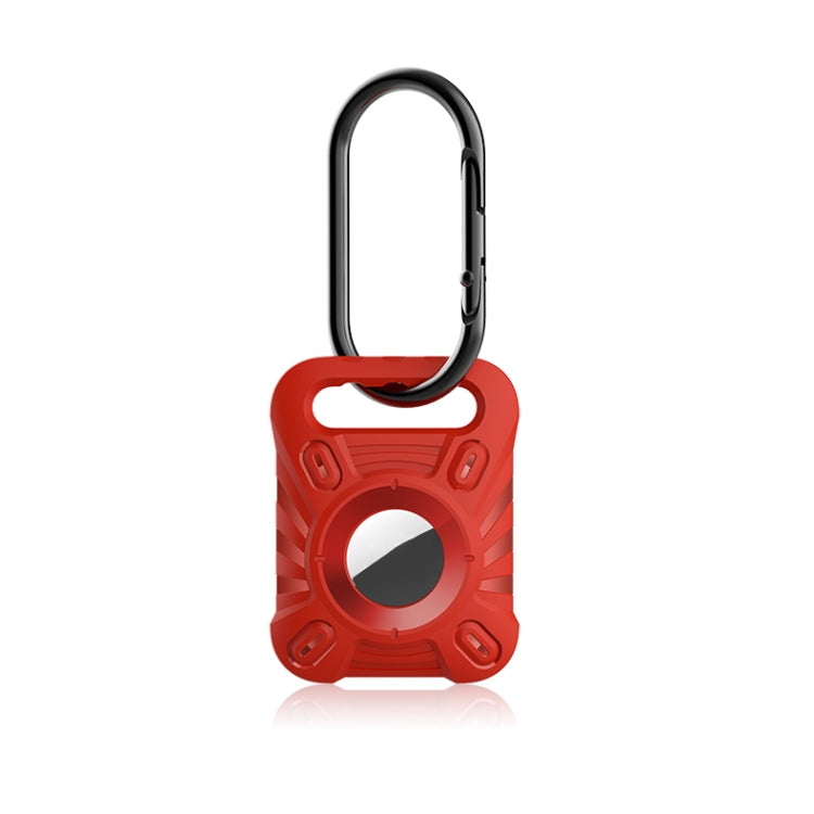 ET Series Anti-scratch Shockproof TPU Protective Cover Case with Carabiner For AirTag