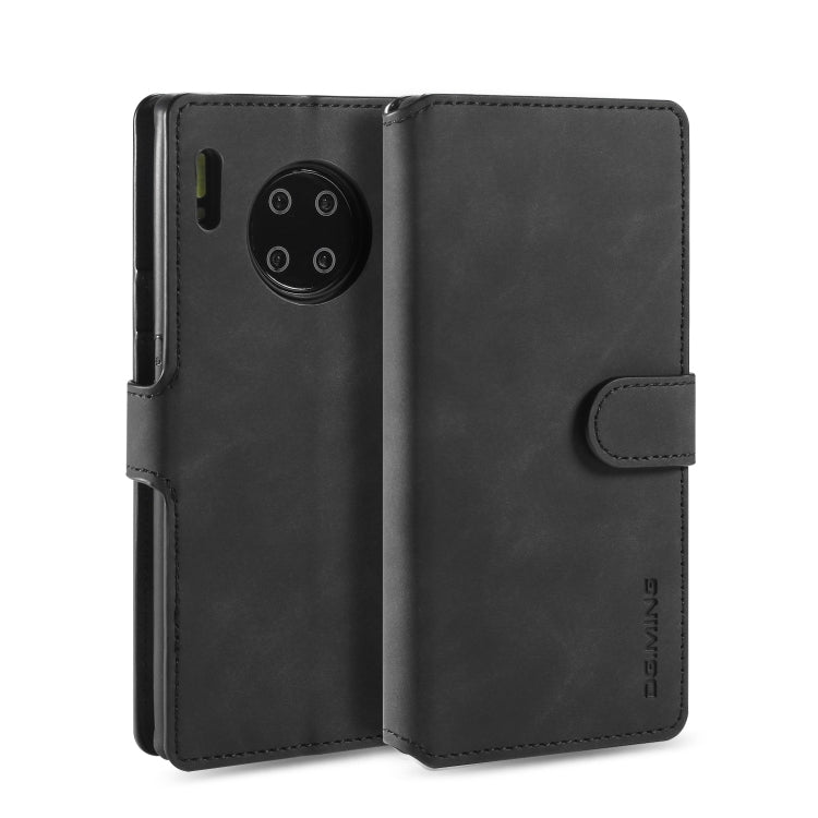 For Huawei Mate 30 Pro DG.MING Retro Oil Side Horizontal Flip Case with Holder & Card Slots & Wallet