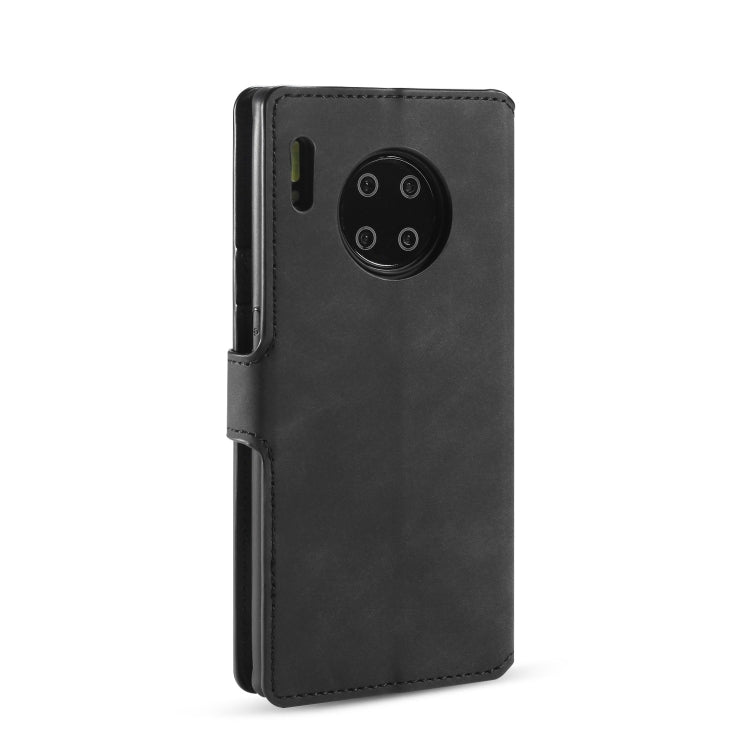 For Huawei Mate 30 Pro DG.MING Retro Oil Side Horizontal Flip Case with Holder & Card Slots & Wallet