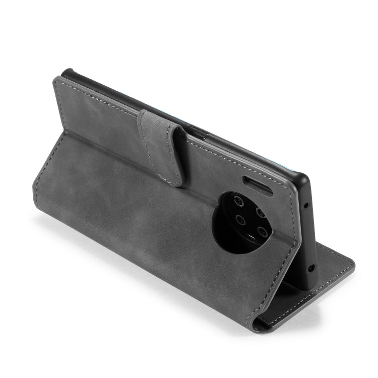 For Huawei Mate 30 Pro DG.MING Retro Oil Side Horizontal Flip Case with Holder & Card Slots & Wallet