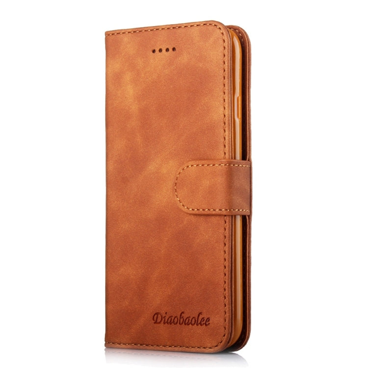 For iPhone 6 / 6s Diaobaolee Pure Fresh Texture Horizontal Flip Leather Case, with Holder & Card Slot & Wallet & Photo Frame