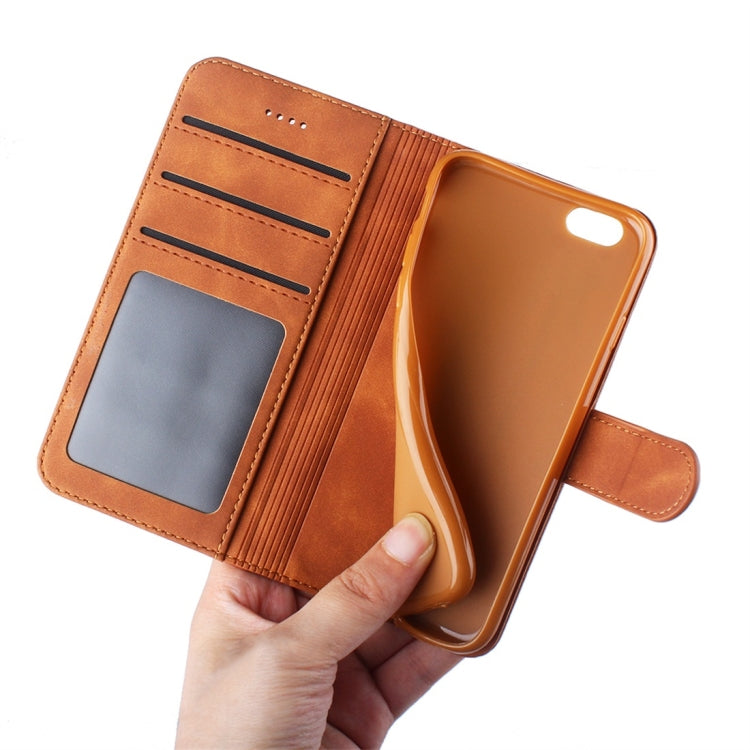 For iPhone 6 / 6s Diaobaolee Pure Fresh Texture Horizontal Flip Leather Case, with Holder & Card Slot & Wallet & Photo Frame