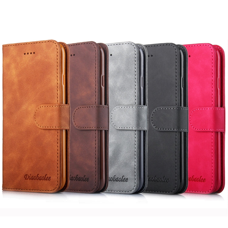 For iPhone 6 / 6s Diaobaolee Pure Fresh Texture Horizontal Flip Leather Case, with Holder & Card Slot & Wallet & Photo Frame