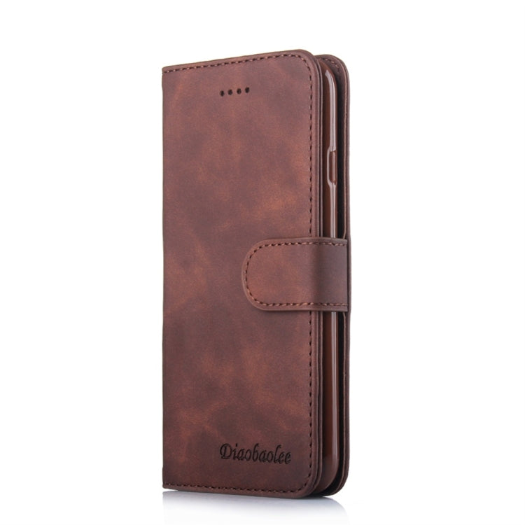 For iPhone 6 / 6s Diaobaolee Pure Fresh Texture Horizontal Flip Leather Case, with Holder & Card Slot & Wallet & Photo Frame
