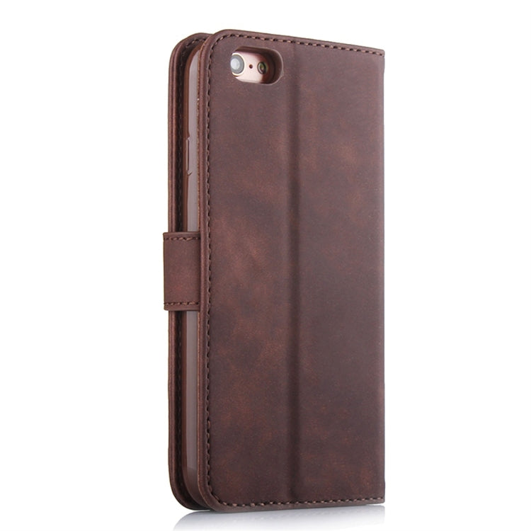 For iPhone 6 / 6s Diaobaolee Pure Fresh Texture Horizontal Flip Leather Case, with Holder & Card Slot & Wallet & Photo Frame
