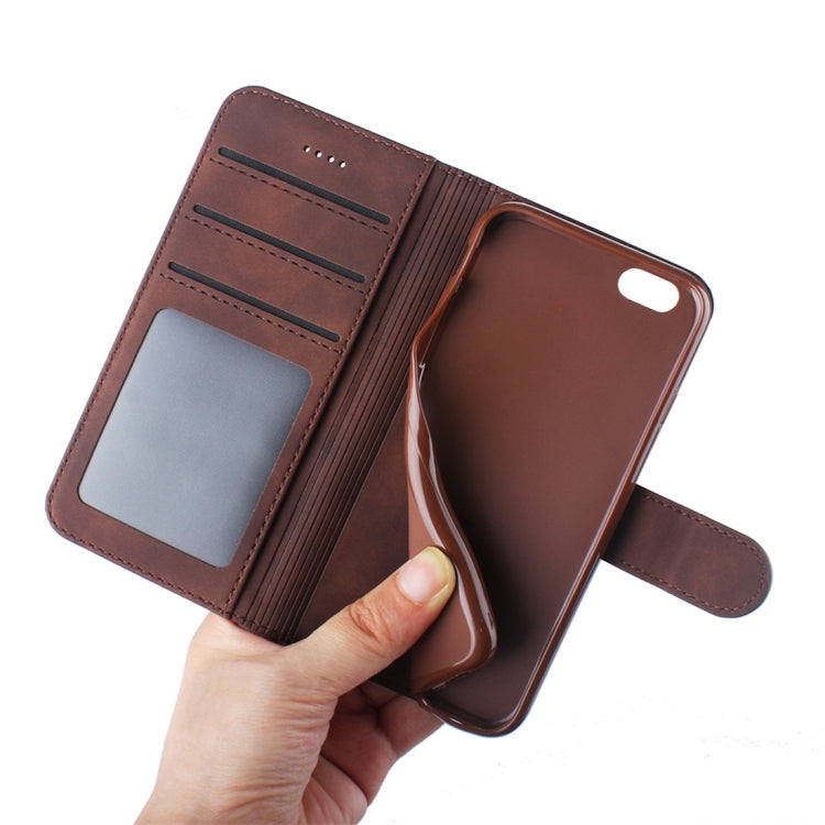 For iPhone 6 / 6s Diaobaolee Pure Fresh Texture Horizontal Flip Leather Case, with Holder & Card Slot & Wallet & Photo Frame