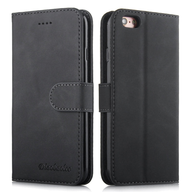 For iPhone 6 / 6s Diaobaolee Pure Fresh Texture Horizontal Flip Leather Case, with Holder & Card Slot & Wallet & Photo Frame