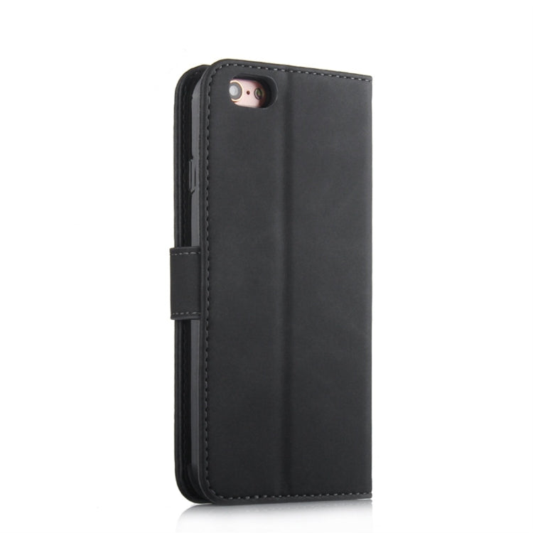 For iPhone 6 / 6s Diaobaolee Pure Fresh Texture Horizontal Flip Leather Case, with Holder & Card Slot & Wallet & Photo Frame