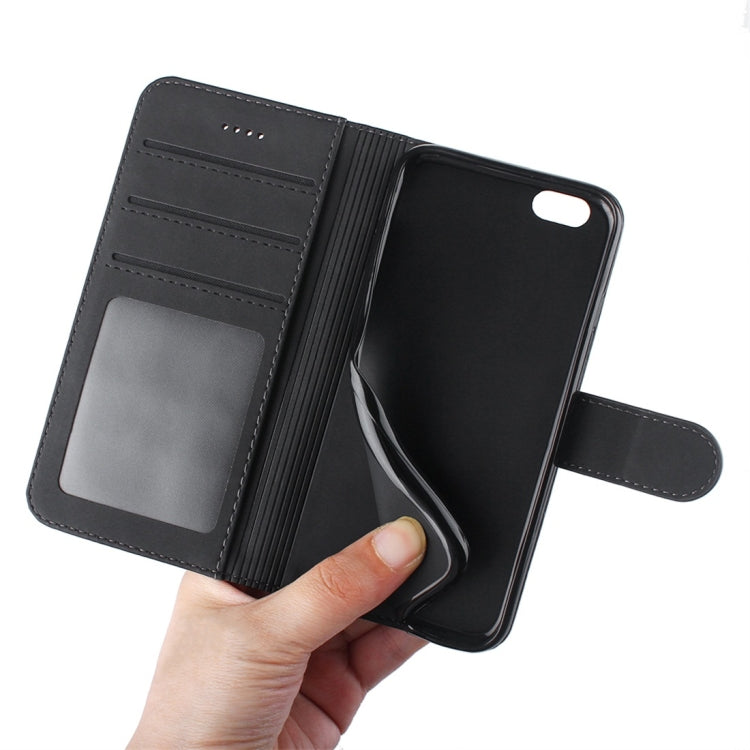 For iPhone 6 / 6s Diaobaolee Pure Fresh Texture Horizontal Flip Leather Case, with Holder & Card Slot & Wallet & Photo Frame