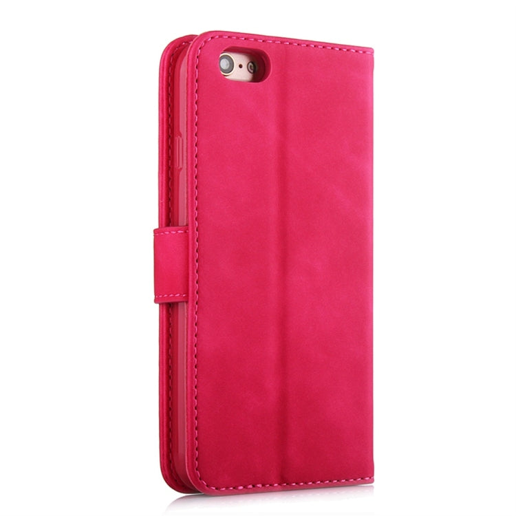 For iPhone 6 / 6s Diaobaolee Pure Fresh Texture Horizontal Flip Leather Case, with Holder & Card Slot & Wallet & Photo Frame