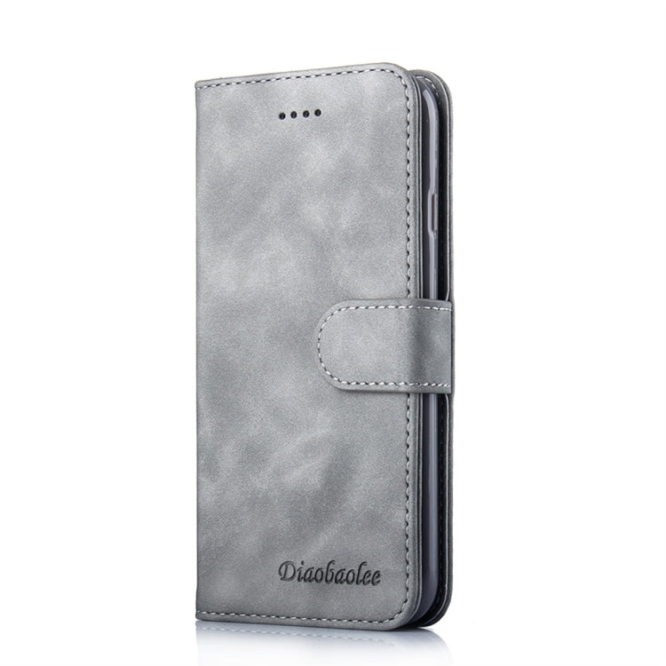 For iPhone 6 / 6s Diaobaolee Pure Fresh Texture Horizontal Flip Leather Case, with Holder & Card Slot & Wallet & Photo Frame