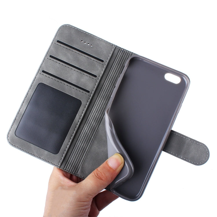 For iPhone 6 / 6s Diaobaolee Pure Fresh Texture Horizontal Flip Leather Case, with Holder & Card Slot & Wallet & Photo Frame