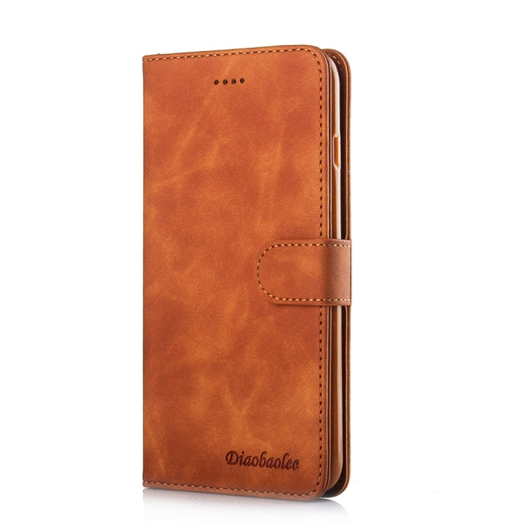 For iPhone 6 Plus / 6s Plus Diaobaolee Pure Fresh Texture Horizontal Flip Leather Case, with Holder & Card Slot & Wallet & Photo Frame