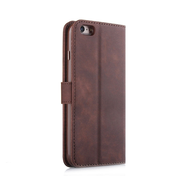 For iPhone 6 Plus / 6s Plus Diaobaolee Pure Fresh Texture Horizontal Flip Leather Case, with Holder & Card Slot & Wallet & Photo Frame