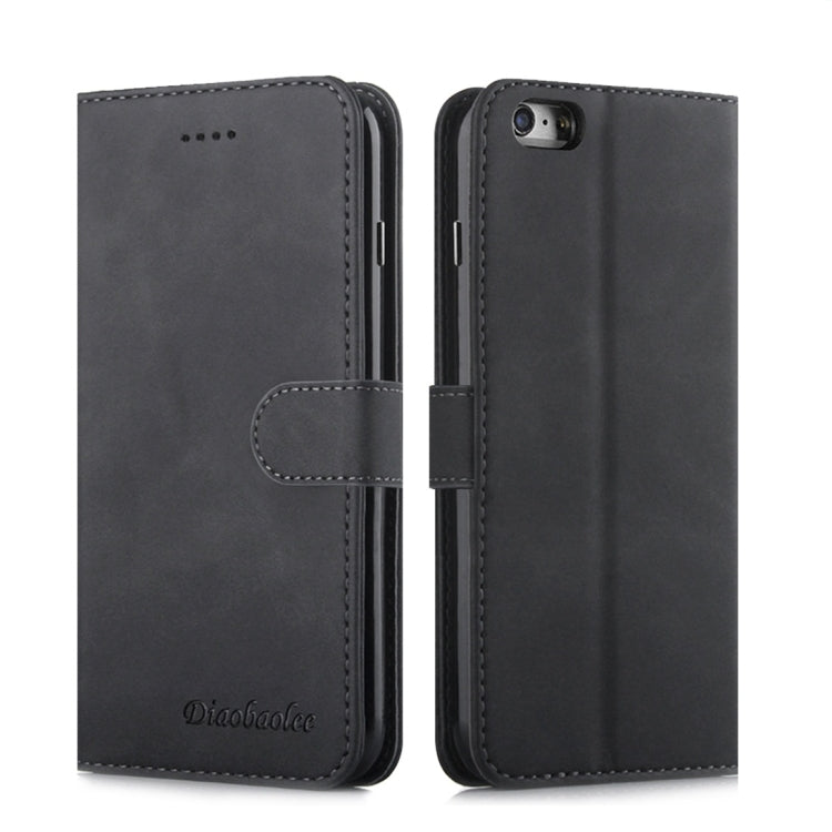 For iPhone 6 Plus / 6s Plus Diaobaolee Pure Fresh Texture Horizontal Flip Leather Case, with Holder & Card Slot & Wallet & Photo Frame