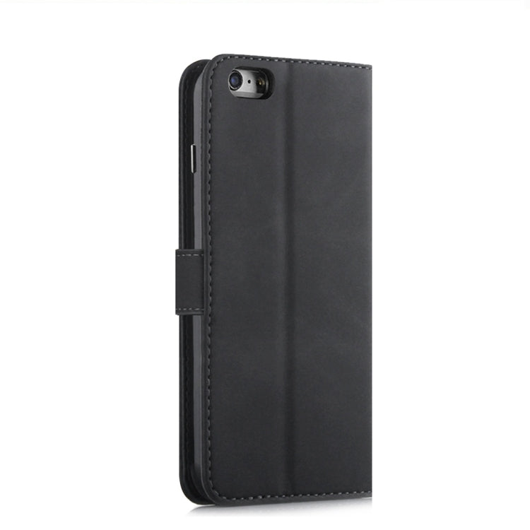 For iPhone 6 Plus / 6s Plus Diaobaolee Pure Fresh Texture Horizontal Flip Leather Case, with Holder & Card Slot & Wallet & Photo Frame