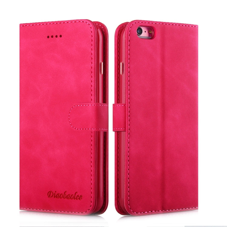 For iPhone 6 Plus / 6s Plus Diaobaolee Pure Fresh Texture Horizontal Flip Leather Case, with Holder & Card Slot & Wallet & Photo Frame