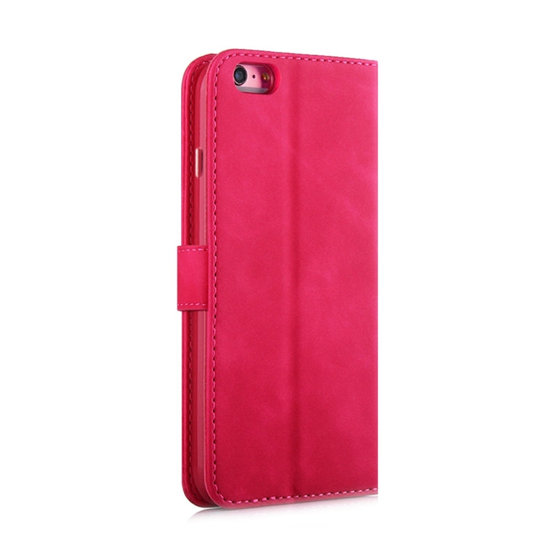 For iPhone 6 Plus / 6s Plus Diaobaolee Pure Fresh Texture Horizontal Flip Leather Case, with Holder & Card Slot & Wallet & Photo Frame