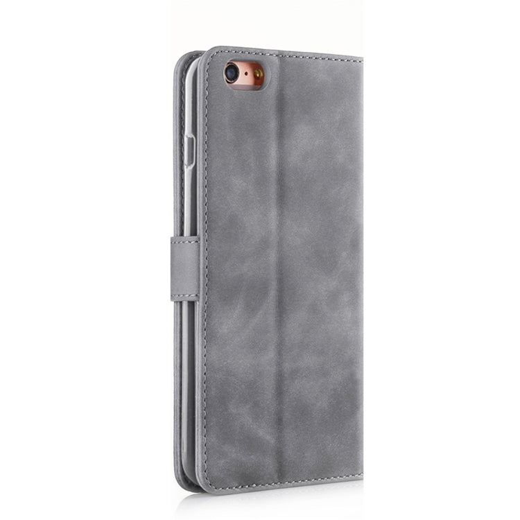 For iPhone 6 Plus / 6s Plus Diaobaolee Pure Fresh Texture Horizontal Flip Leather Case, with Holder & Card Slot & Wallet & Photo Frame