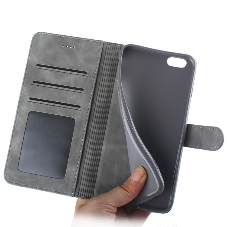 For iPhone 6 Plus / 6s Plus Diaobaolee Pure Fresh Texture Horizontal Flip Leather Case, with Holder & Card Slot & Wallet & Photo Frame