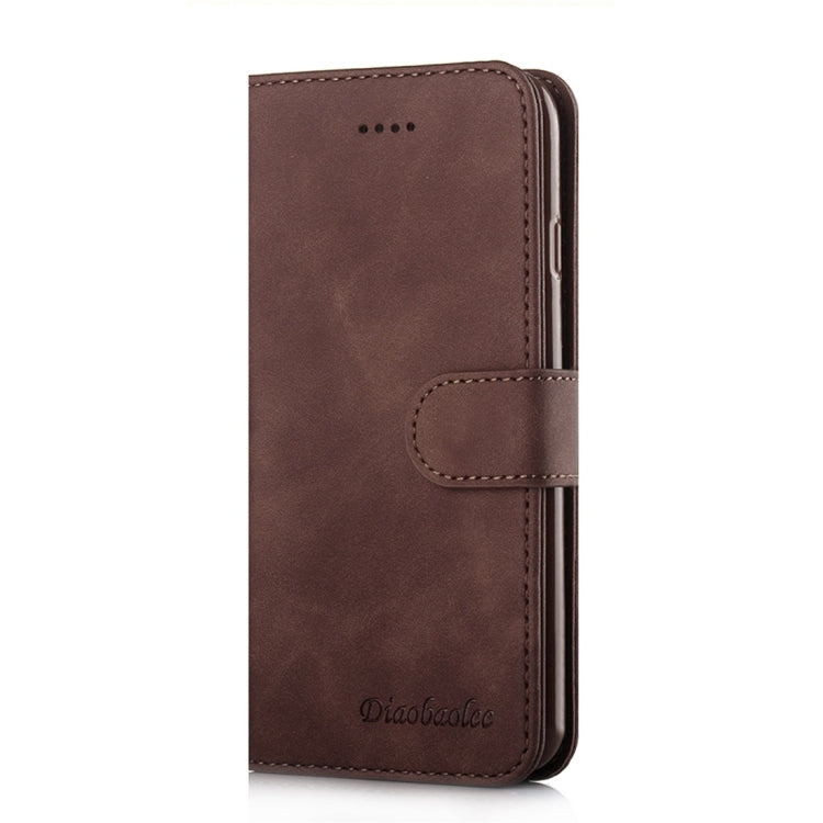 For iPhone 7 / 8 Diaobaolee Pure Fresh Texture Horizontal Flip Leather Case, with Holder & Card Slot & Wallet & Photo Frame