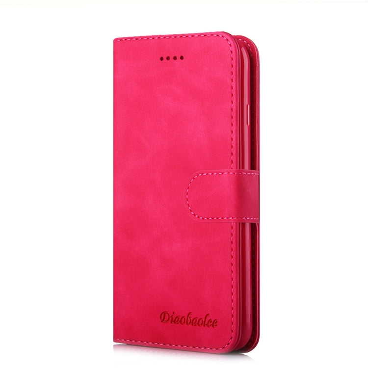 For iPhone 7 / 8 Diaobaolee Pure Fresh Texture Horizontal Flip Leather Case, with Holder & Card Slot & Wallet & Photo Frame