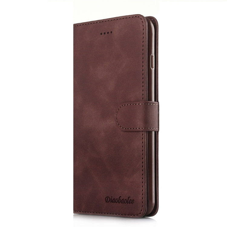 For iPhone 7 Plus / 8 Plus Diaobaolee Pure Fresh Texture Horizontal Flip Leather Case, with Holder & Card Slot & Wallet & Photo Frame
