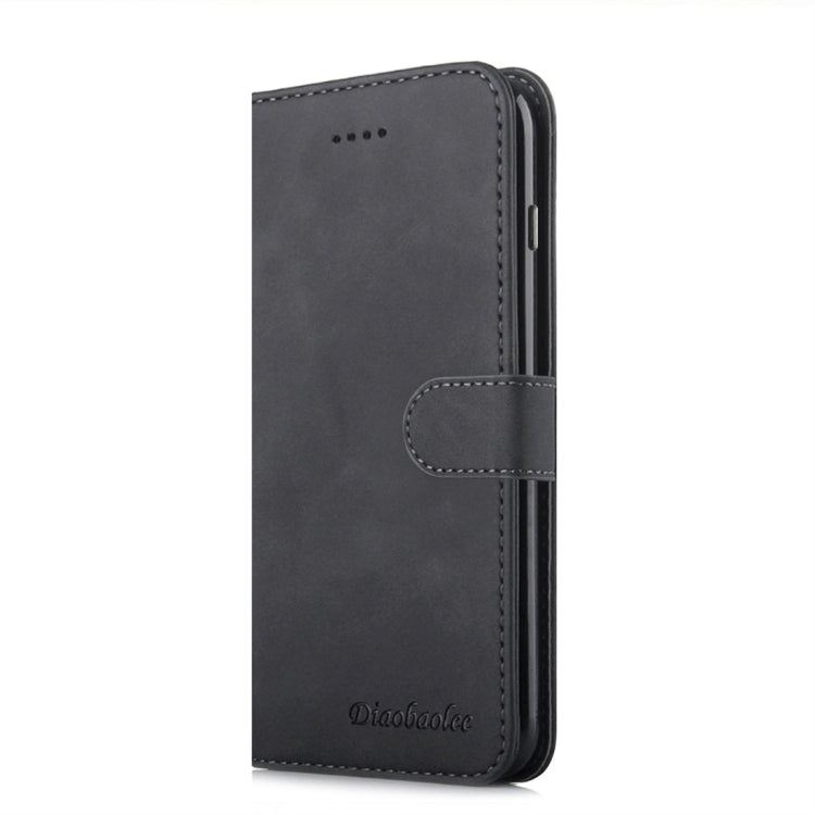 For iPhone 7 Plus / 8 Plus Diaobaolee Pure Fresh Texture Horizontal Flip Leather Case, with Holder & Card Slot & Wallet & Photo Frame