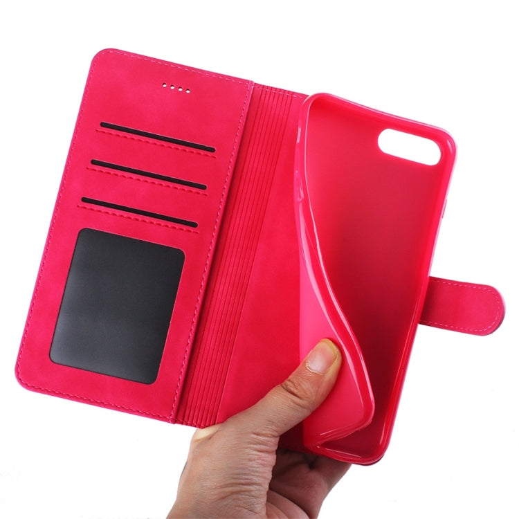 For iPhone 7 Plus / 8 Plus Diaobaolee Pure Fresh Texture Horizontal Flip Leather Case, with Holder & Card Slot & Wallet & Photo Frame