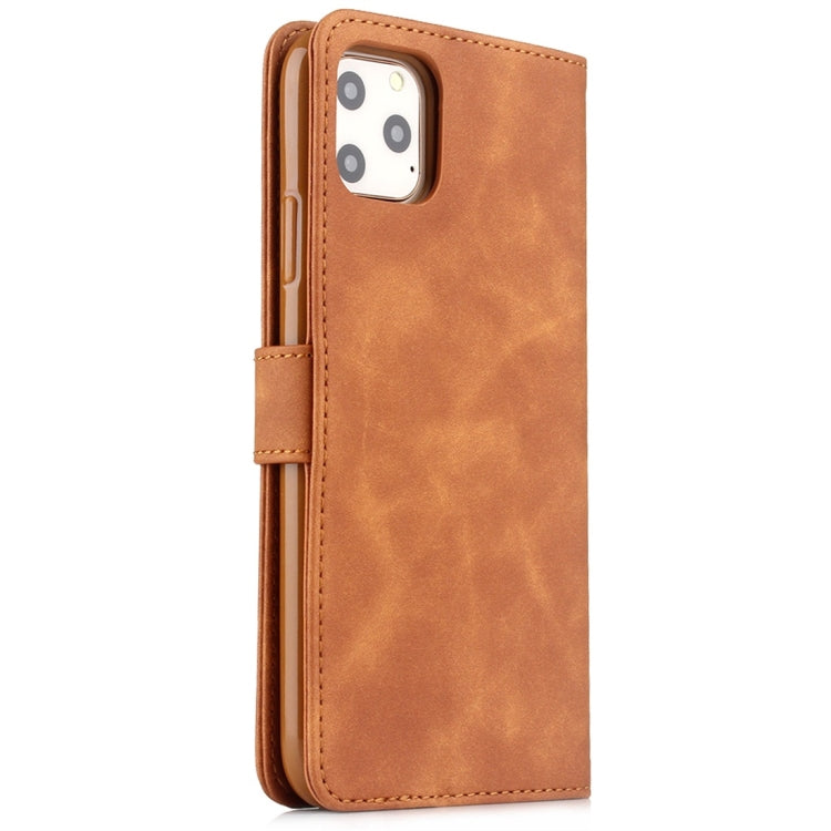 For iPhone 11 Pro Max Diaobaolee Pure Fresh Texture Horizontal Flip Leather Case, with Holder & Card Slot & Wallet & Photo Frame