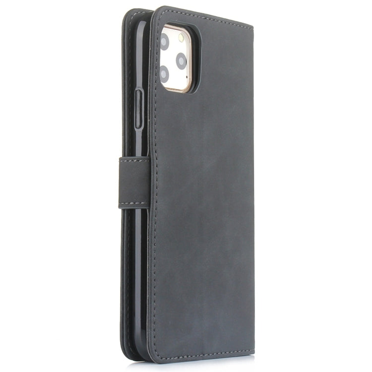 For iPhone 11 Pro Max Diaobaolee Pure Fresh Texture Horizontal Flip Leather Case, with Holder & Card Slot & Wallet & Photo Frame