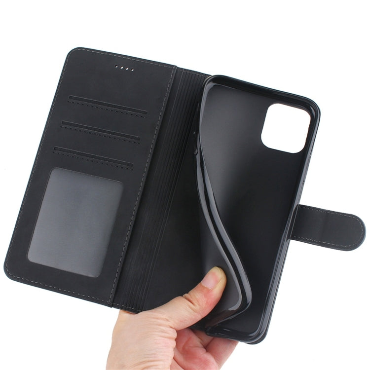For iPhone 11 Pro Max Diaobaolee Pure Fresh Texture Horizontal Flip Leather Case, with Holder & Card Slot & Wallet & Photo Frame