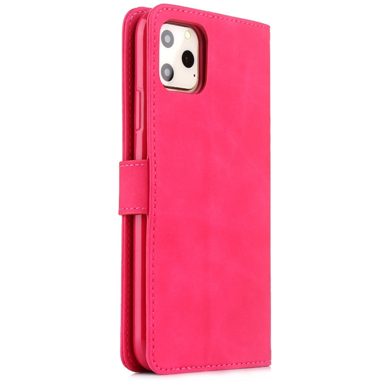 For iPhone 11 Pro Max Diaobaolee Pure Fresh Texture Horizontal Flip Leather Case, with Holder & Card Slot & Wallet & Photo Frame