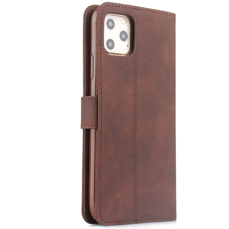 For iPhone 11 Pro Diaobaolee Pure Fresh Texture Horizontal Flip Leather Case, with Holder & Card Slot & Wallet & Photo Frame