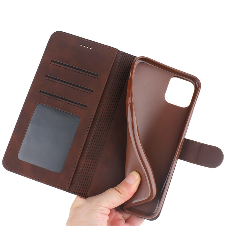 For iPhone 11 Pro Diaobaolee Pure Fresh Texture Horizontal Flip Leather Case, with Holder & Card Slot & Wallet & Photo Frame
