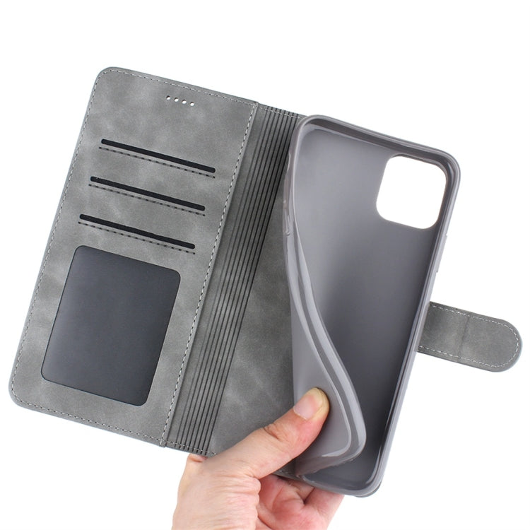 For iPhone 11 Pro Diaobaolee Pure Fresh Texture Horizontal Flip Leather Case, with Holder & Card Slot & Wallet & Photo Frame