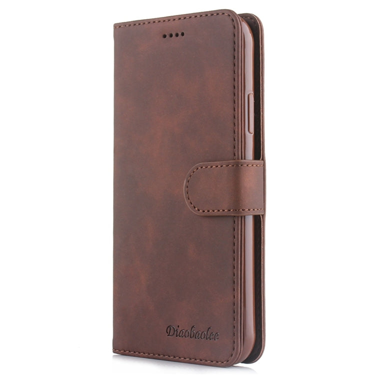 For iPhone 11 Diaobaolee Pure Fresh Texture Horizontal Flip Leather Case, with Holder & Card Slot & Wallet & Photo Frame