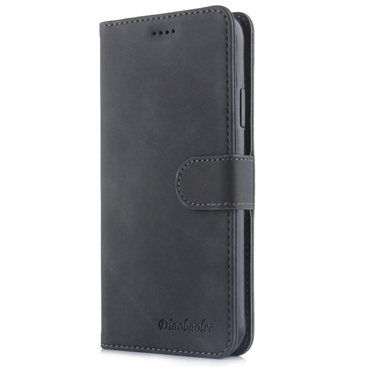 For iPhone 11 Diaobaolee Pure Fresh Texture Horizontal Flip Leather Case, with Holder & Card Slot & Wallet & Photo Frame