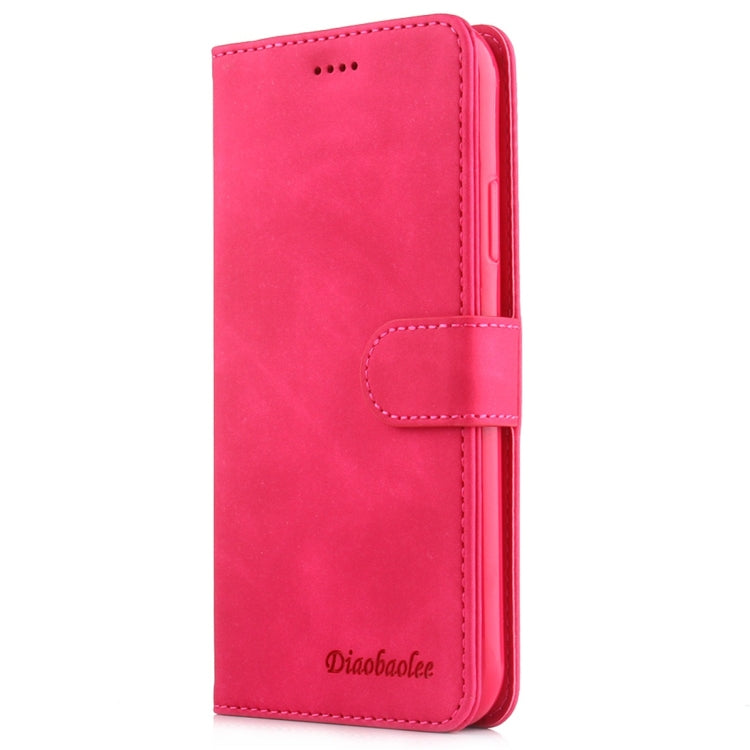 For iPhone 11 Diaobaolee Pure Fresh Texture Horizontal Flip Leather Case, with Holder & Card Slot & Wallet & Photo Frame